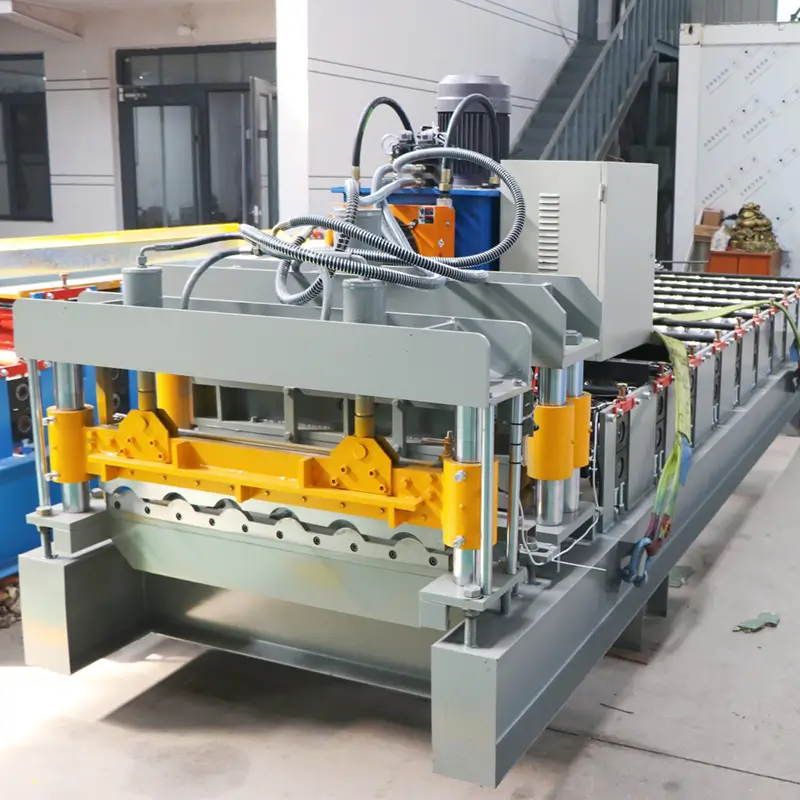 Glazed tile machine