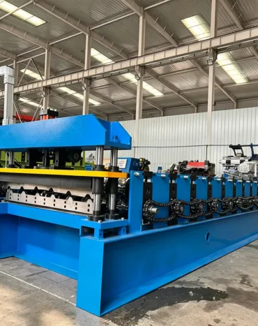 Trapezoidal roll forming machine