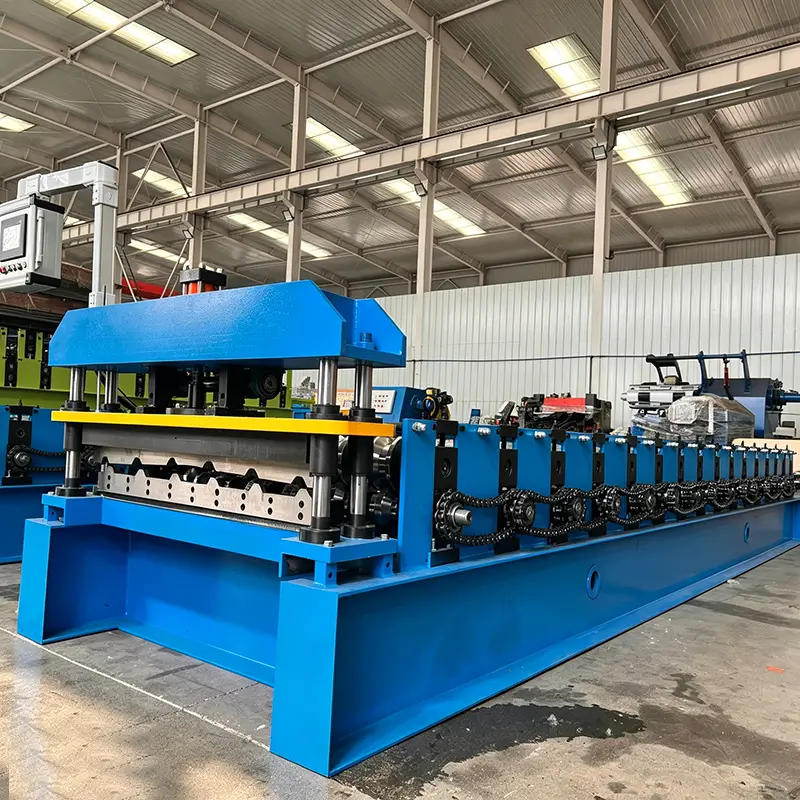 Trapezoidal roll forming machine