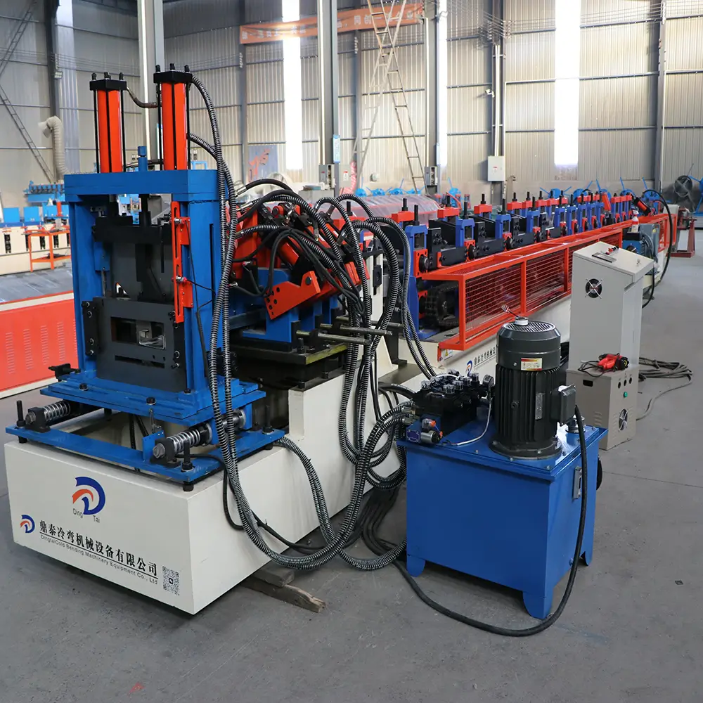 U purlin roll forming machin