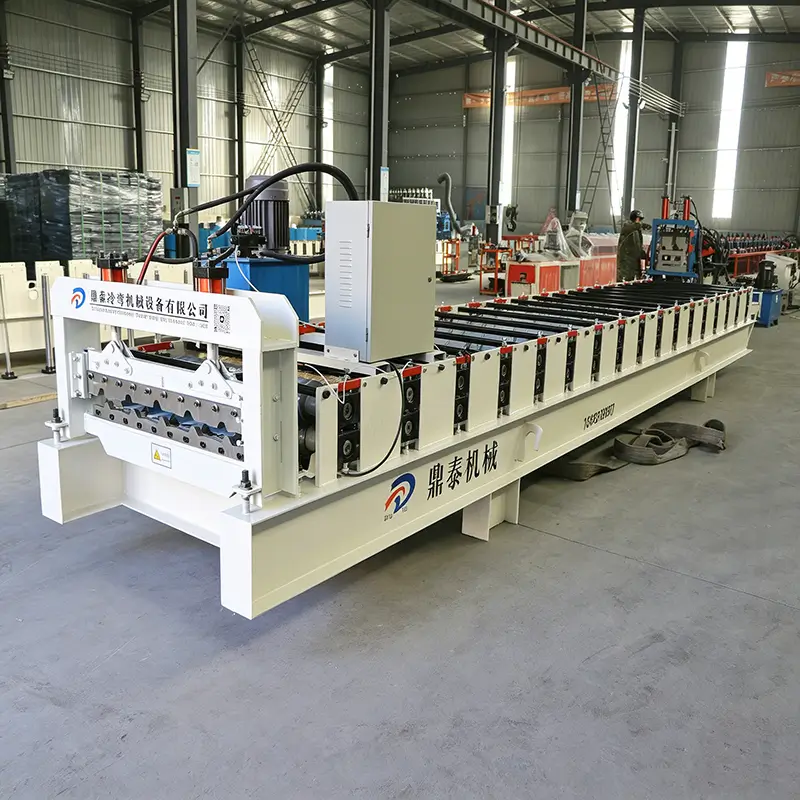 Wall panel roll forming machine